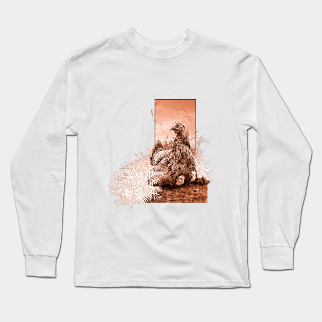 THE MOTHER HEN GAME Long Sleeve T-Shirt by artistrycircus